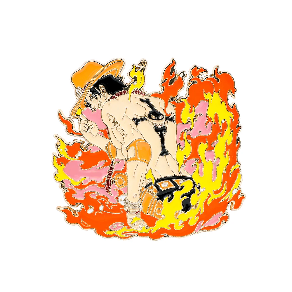 Gaming Accessories Rack - 1 Pc Classics Anime Brooch Personality