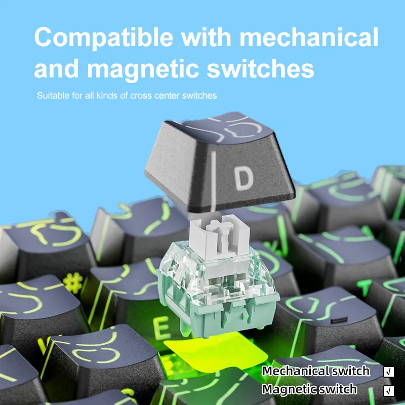 Contour KM98 PBT Keycaps-Perfe - Gaming Accessories Aesthetic 评论和价格