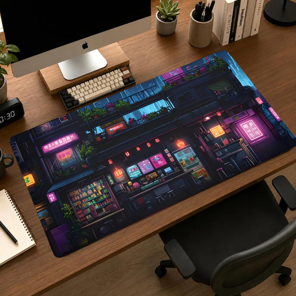 Ramen Shop Mouse Pad Desk Mats - Gaming Accessories Shop 评论和价格