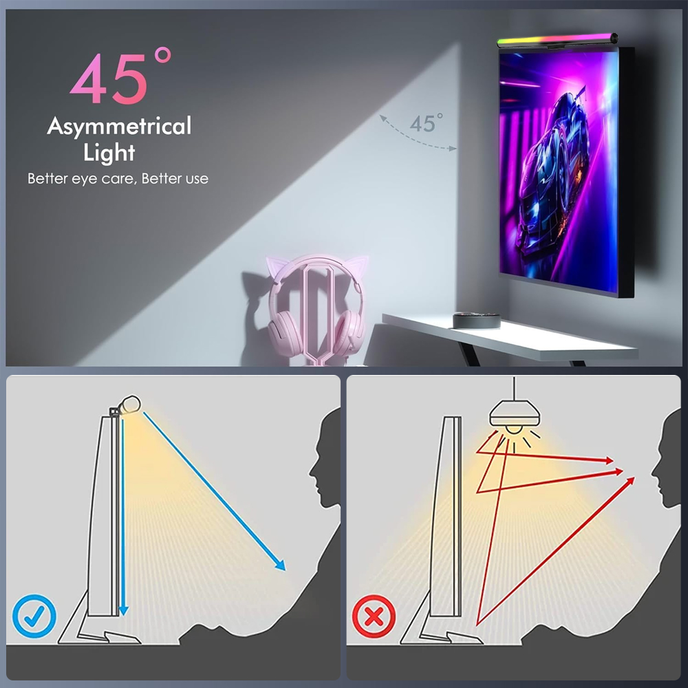 Wifi Computer Lightbar Monitor - Accessories For Your Gaming Room 评论和价格