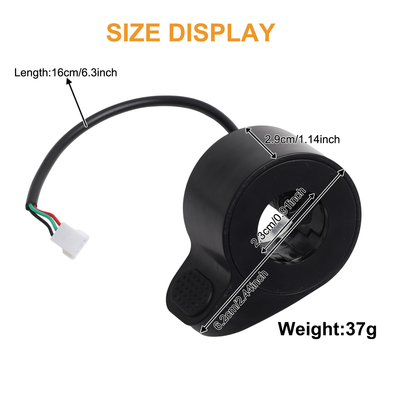 1 Pc Electric Scooter Thumb Th - Gaming Accessories Rack 评论和价格