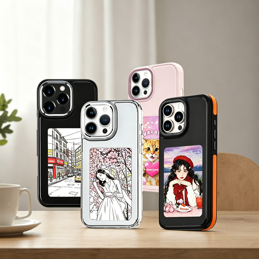 DIY E-Ink Screen Phone Case NF - Gaming Accessories Rack 评论和价格