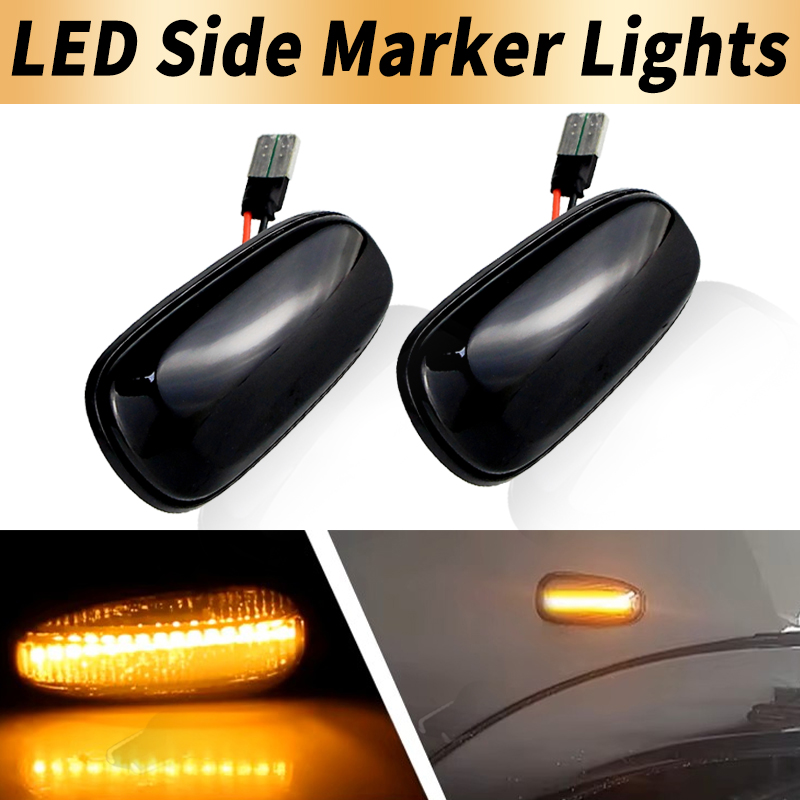 2PCS LED Dynamic Side Marker L - Gaming Accessories Rack 评论和价格