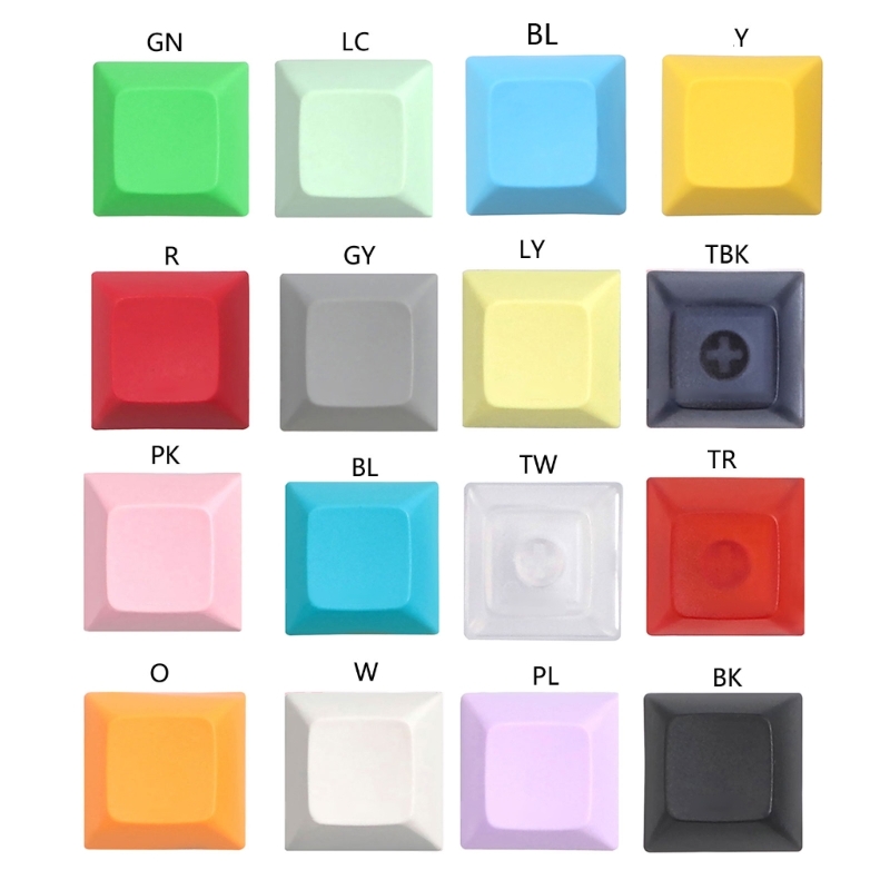 DSA 1U Keycap Set PBT Blank Ke - Gaming Accessories Aesthetic 评论和价格